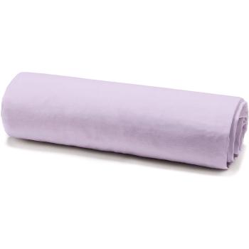 Drap housse Percale, Rose Poudre de Lila, 90x190cm, Coton 78 fils - Bonnet de 25cm