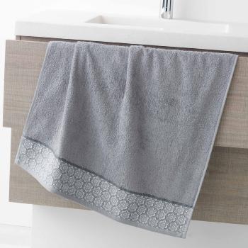 Drap de Douche Gris 70x130cm Gamme Adélie