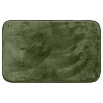 Tapis Flanelle tout doux, aspect velours, Kaki, 50x80cm, 100% Polyester