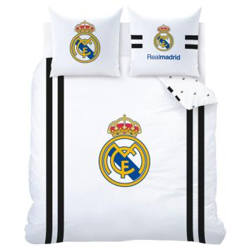 Housse de couette Real Madrid, 220x240cm, 2 personnes, 100% Coton, Taille française