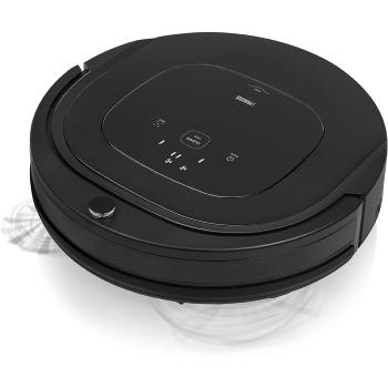 Princess Robot aspirateur intelligent, HomeWizard Connect, Google assistant/Alexa, Noir, Full Clean, Application gratuite