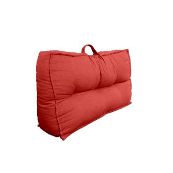 Dossier Palette, Couleur Terracotta, Coussin 60x40cm, 100% Coton, Oeko-Tex