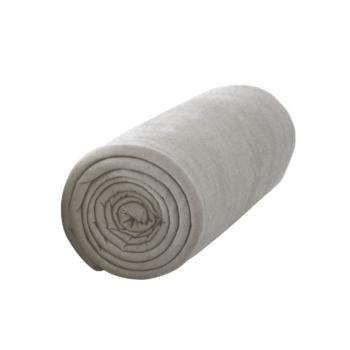 Drap housse Marron clair/Mastic, 140x200cm, 100% Coton - Bonnet de 30cm