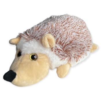 Peluche Obi le Hérisson, Marron/Blanc, 23cm, Toucher agréable et tout doux, 100% polyester 