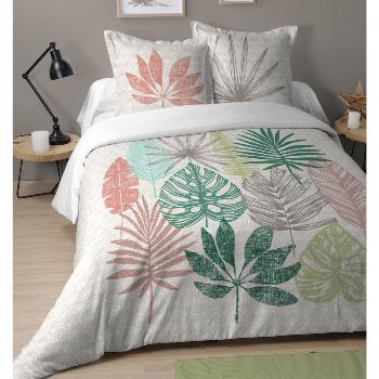 Housse de couette Singapour, Thème Nature, Multicolore, Adulte, 220x240cm, 2 personnes, 100% Coton, Oeko-tex