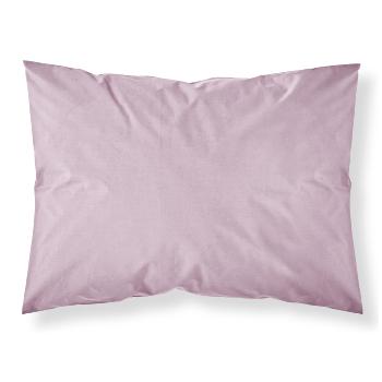 Taie d'oreiller unie, Poudre de Lila, 50x70cm, 100% Coton