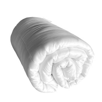 Couette blanche Spring, Gamme Tempérée, 300gr/m², 240x260cm, Queen/King size, 100% Microfibre