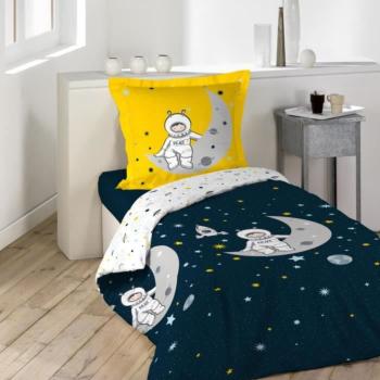 Housse de couette Mickey Colorfull, Blanc, Enfant, 140x200cm, 1