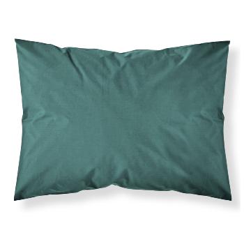 Taie d'oreiller unie, Vert Émeraude, 50x70cm, 100% Coton