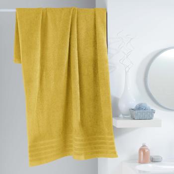 Drap de Bain 90x150cm Uni Jaune Miel