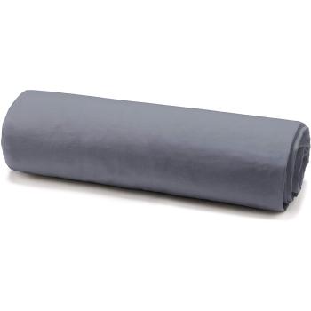 Drap housse Percale, Gris fonc/Canon de Fusil, 160x200cm, Coton 78 fils - Bonnet de 25cm