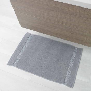 Tapis de sortie de Bain 50x85cm Gris Gamme Adélie