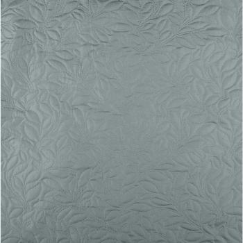 Boutis Cassandre Motifs en relief, Argile verte, 240x260cm, 2 taies 65x65cm, 100% Microfibre
