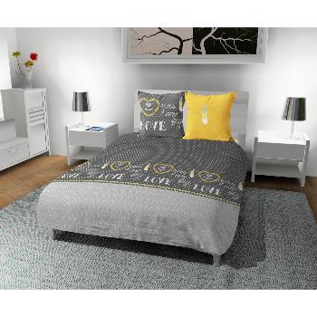 Housse de couette My Love, 220x240cm, 100% Microfibre