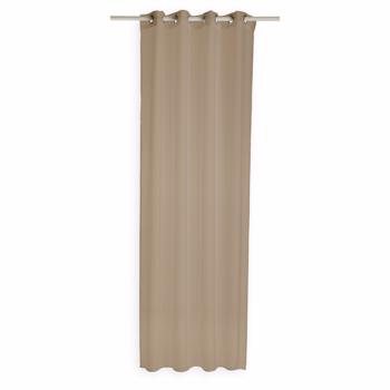 Voilage 135x240cm 100% Polyester - Mastic