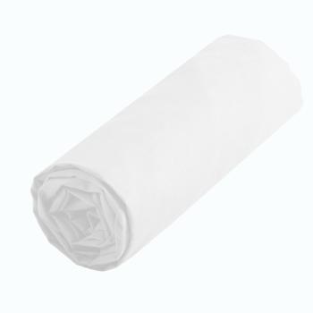 Drap housse coton 57 fils 160 x 200 cm bonnet 23 cm Dolux