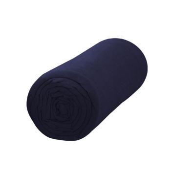 Drap housse Bleu Ciel d'Orage, 140x190cm, 100% Coton