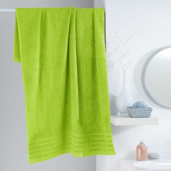 Drap de Bain 90x150cm Uni Vert Anis, 100% coton