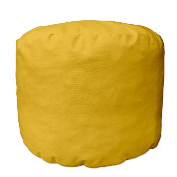 Pouf de jardin/d'extérieur, Imperméable, 45x30cm, 100% Microfibre, Jaune/Sunny, Spirit Garden