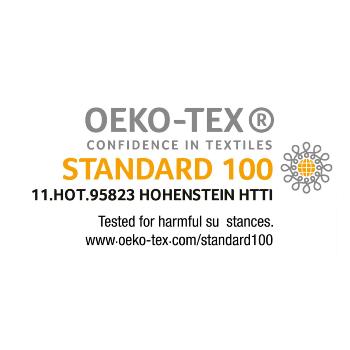 Taie de traversin unie, 45x185cm, Standard, Noir, 100% Coton 57 fils, Oeko-Tex