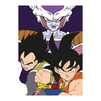 Plaid Polaire Dragon Ball Z Trio, Multicolore, 100x140cm, 100% Polyester