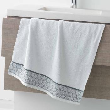 Drap de Douche Blanc 70x130cm Gamme Adlie, 100% coton