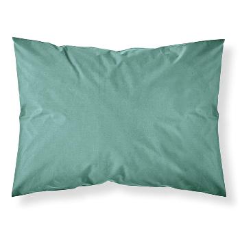 Taie d'oreiller unie, Turquoise/Diabolo Menthe, 50x70cm, 100% Coton