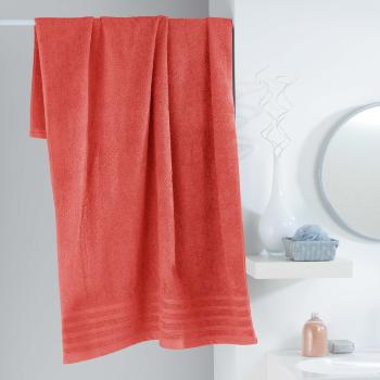 Drap de Bain 90x150cm Uni Corail