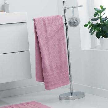 Drap de Douche 70x130cm Uni Rose Dragée