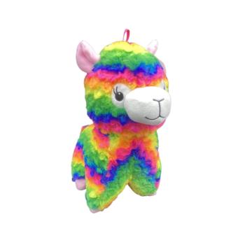 Peluche Lama, Multicolore, 30 x 21 x 15 cm (hxLxl), Polyester